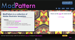 Desktop Screenshot of madpattern.com